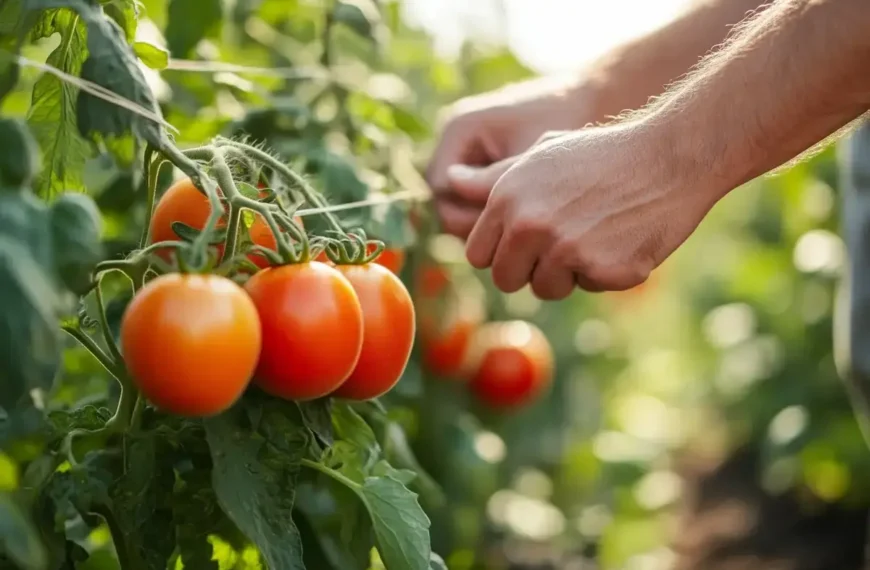 De meest ervaren tuinmannen kennen allemaal de truc met het draad om hun tomatenoogst met meer dan 50% te verhogen