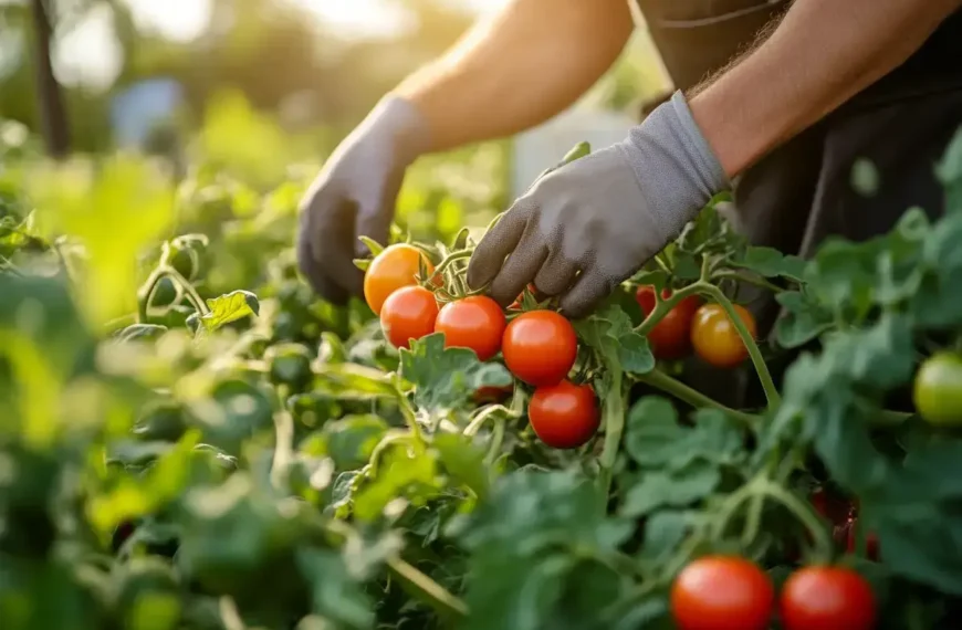 Hier is hoe te reageren als je tomaten niet rood worden, volgens deze teler