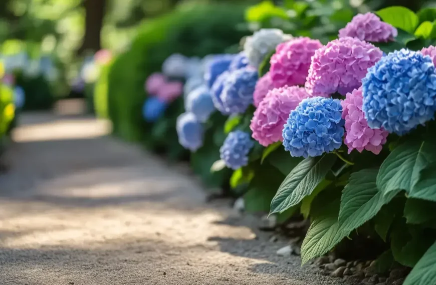 Hortensia: hier is de beste plek in uw tuin om deze struik te planten die bloeit met of zonder zon