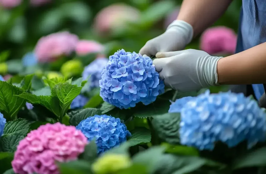 Moet je de hortensia’s snoeien in augustus, net voor september? Hier is het antwoord